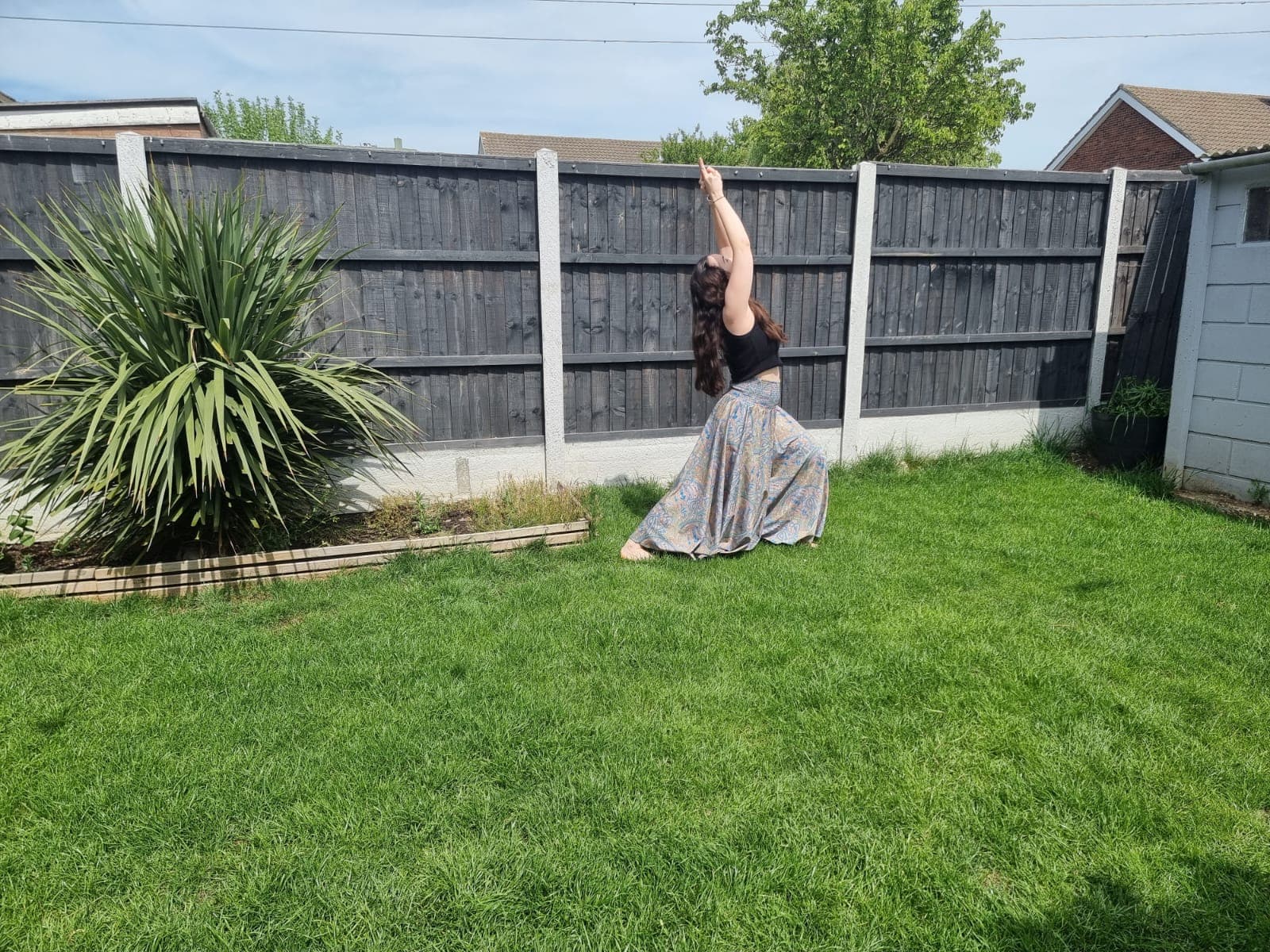 warrior yoga pose